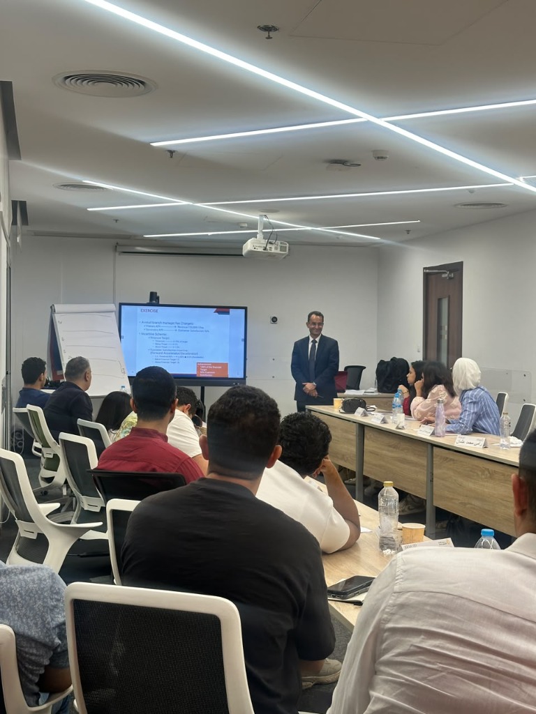 Interactive exercise at Banque Misr