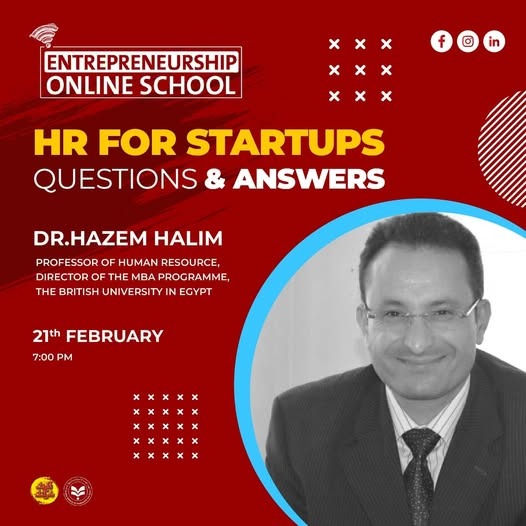 HR for Startups Webinar Poster