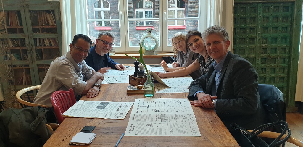 Dr. Hazem Halim with academic staff in Katowice