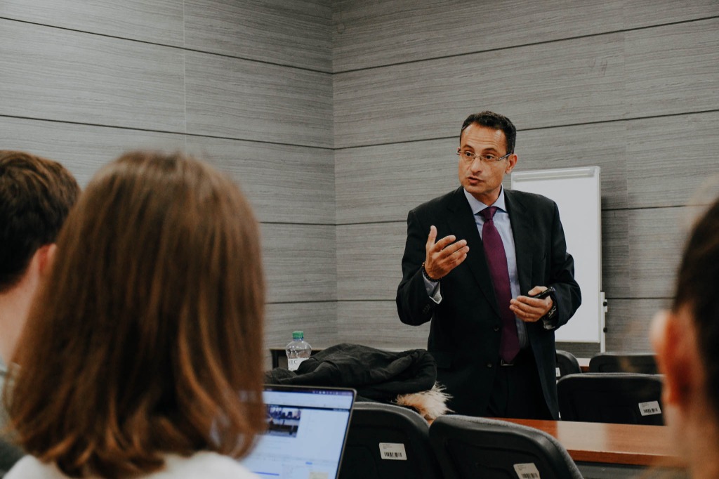 Prof. Hazem Halim Lecturing in Nitra