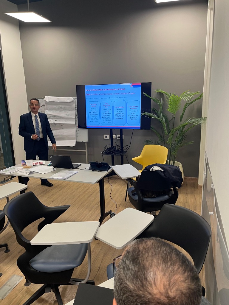 Job hierarchy value presentation
